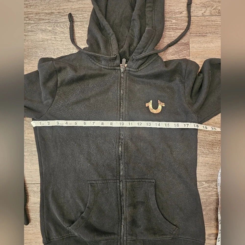 Black, Zip-Up, Hoodie, Winter, Women's, True, 2000, Soft, Casual, Cozy, Relax